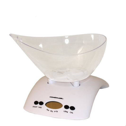 HOMEIMAGE & MY FINE Digital Nutrition/ Kitchen Scale HI-3K802 up to 13.2lbs/6Kg