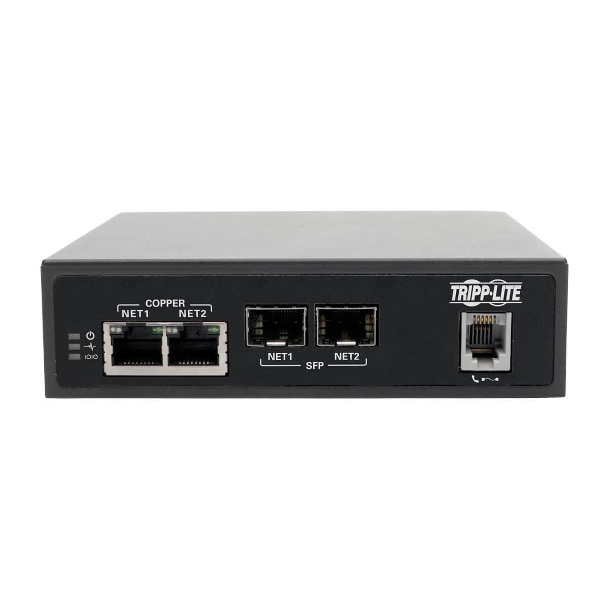 Tripp Lite 8-Port Console Server Built-in Modem Dual GbE NIC Flash Dual SIM (B093-008-2E4U-M)