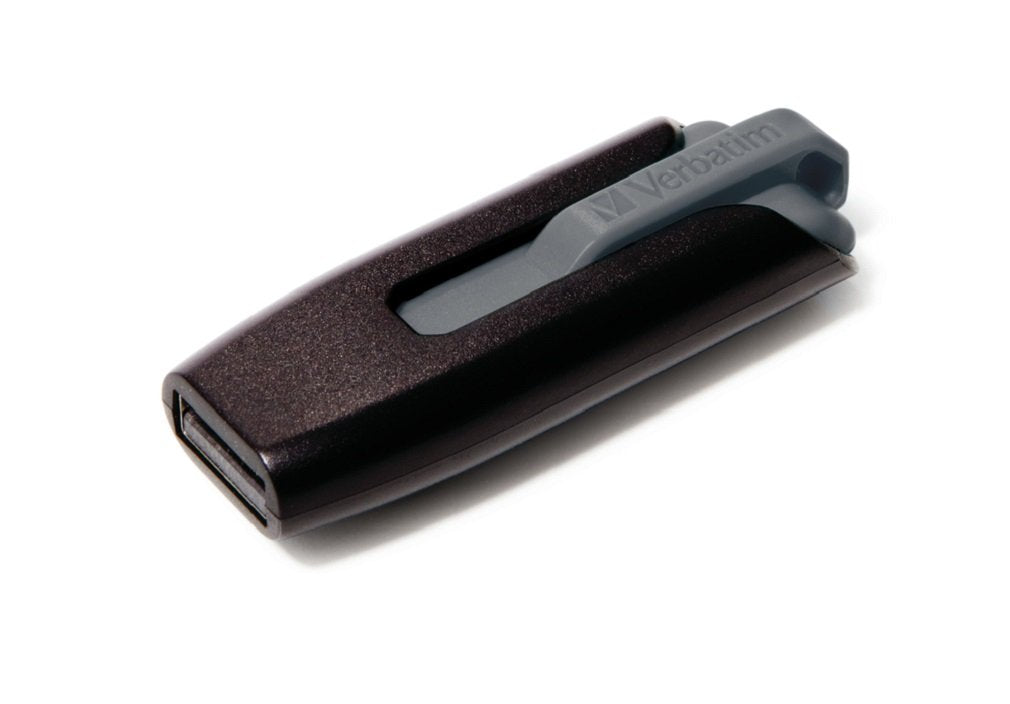 Verbatim Store and Go V3 64 GB USB 3.0 Flash Drive 49174 (Black/Gray)
