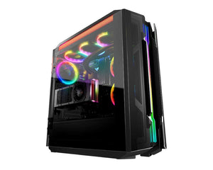 Cougar RGB Glass-Wing Mid Tower Gaming Case with Trelux Dynamic RGB Lighting Cases Gemini T