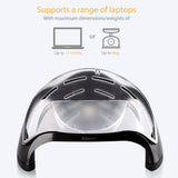 Fellowes Smart Suites Laptop Riser with USB Hub, Black