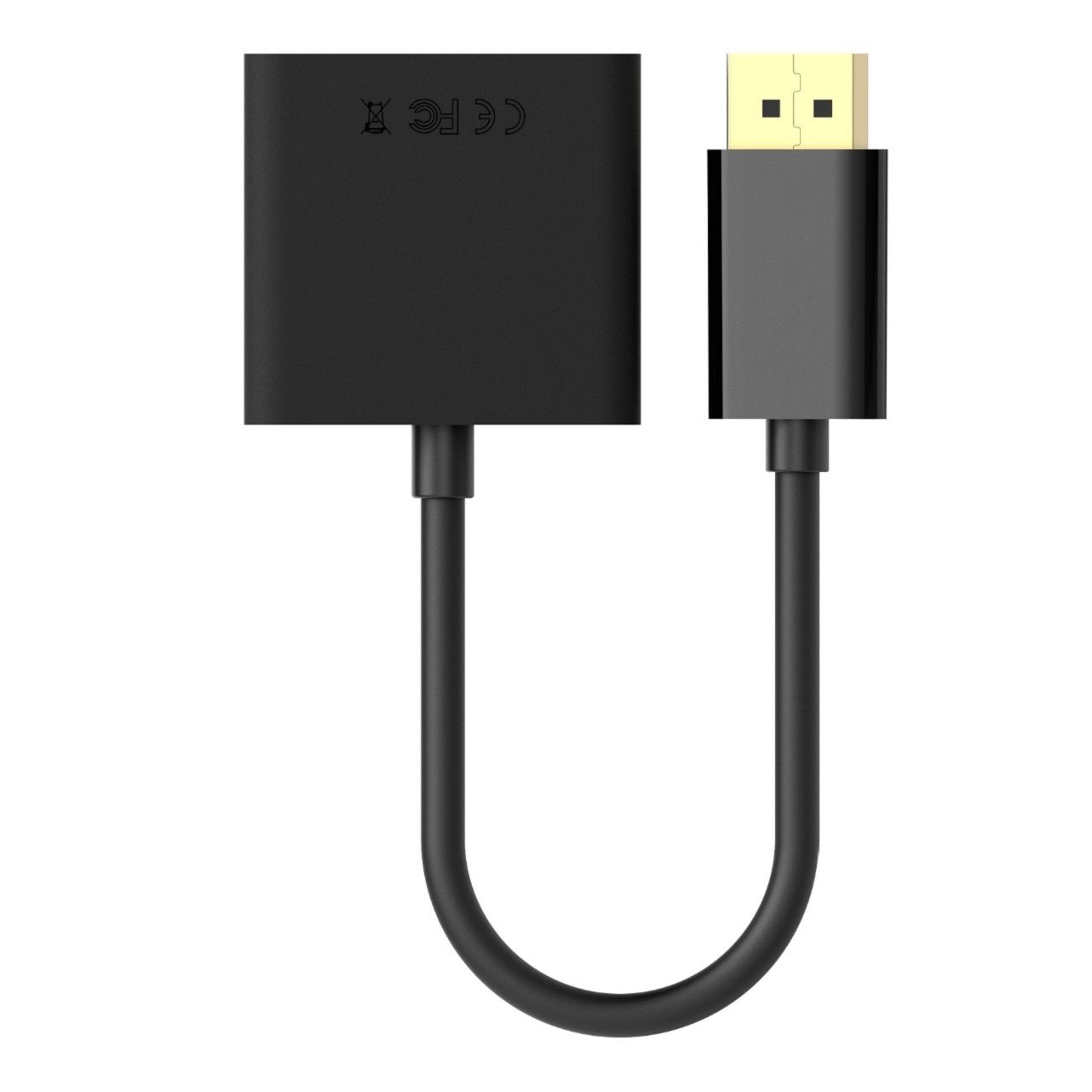 Display Port To DVI Adapter (Display Port Male to DVI Female)