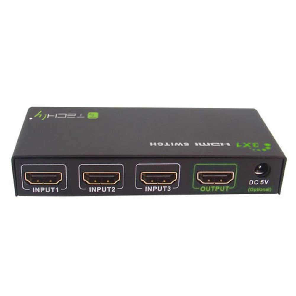 Techly HDMI Switch Cable 3x1 4K HDMI Switch 3D, (IDATA HDMI)