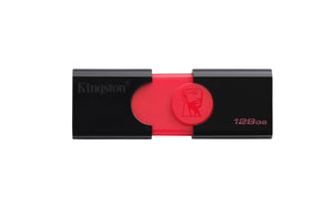 Kingston Digital DT106/128GB USB 3.0 DataTraveler 106 Flash Drive Type-A USB Memory Stick Backwards Compatible with 2.0 USB up to 130 MB/s