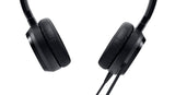 Dell 74J6M Pro Stereo USB Headset, UC350, Black