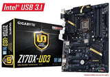 Gigabyte LGA1151 Intel Z170 ATX Motherboard ATX DDR4 NA Motherboard (GA-Z170X-Designare)
