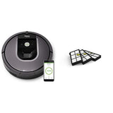 Open Box iRobot Roomba 960 Robot Vacuum- Wi-Fi Connected Mapping, Works with Alexa, Ideal for Pet Hair, Carpets, Hard Floors
