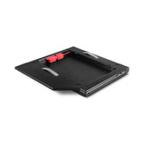 Vantec SSD/HDD Aluminum Caddy for 9.5mm ODD Laptop Drive Bay (MRK-HC95A-BK)
