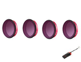 PGYTECH OSMO Action ND-PL Filter Set NDPL 8 16 32 64 (Professional) with Luckybird USB Reader