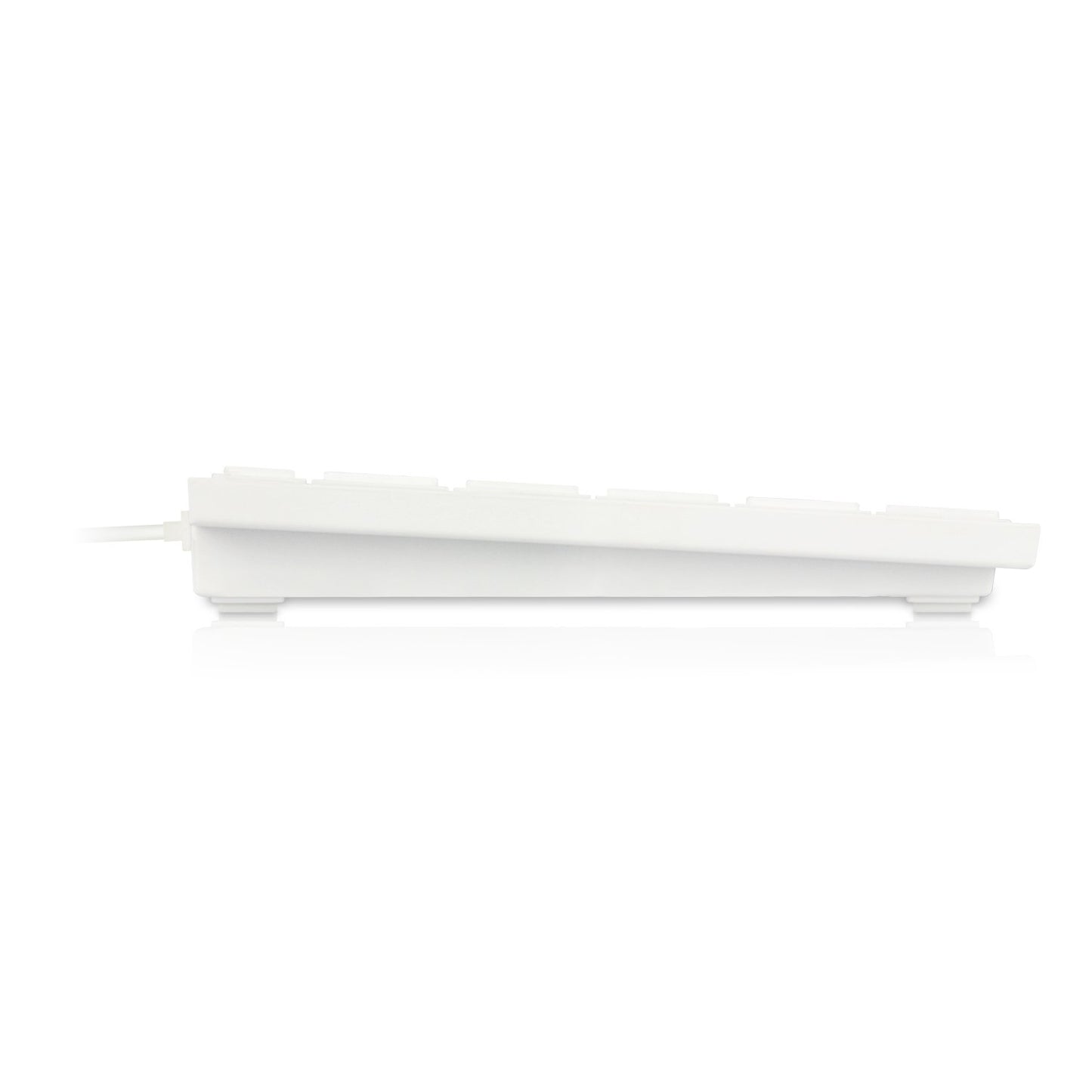 Macally 30 Pin Wired Keyboard for iPad 3/2/1, iPhone 4s/4/3G/3, and iPod Touch (iKey30)