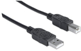 Manhattan USB2.0 Cable AM-BM 6-Feet/1.8m (333368)
