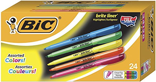 HILIGHTER,BIC BRITELIN,YL