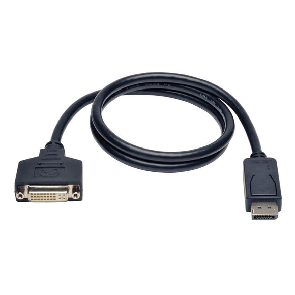 Tripp LITE DisplayPort to Dvi Cable Adapter Converter DP M/Dvi-I F 3-Feet 3ft