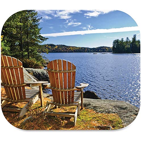 FELLOWES FEL5915701 Recycled Optical Mouse Pad-Cottage-7.5" (190.5 Mm) x9" (228.6 Mm) Dimension-Multicolor-Rubber Base-Scratch Resistant, Slip Resistant