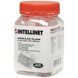 Intellinet 100 Pack Cat5E RJ45 Modular Plugs UTP Standard