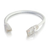 C2G 21472 Cat5e Cable - Snagless Unshielded Ethernet Network Patch Cable, White (100 Feet, 30.48 Meters)