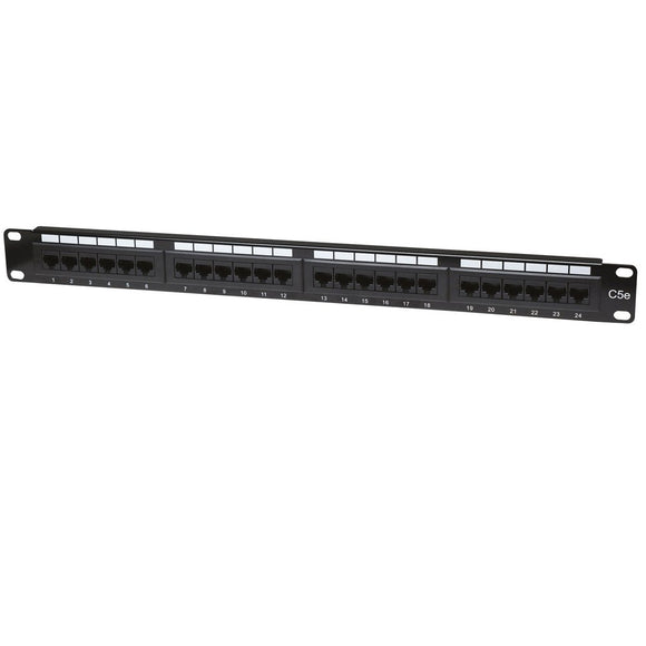 Manhattan Intellinet 24-Port 1U Cat5e Patch Panel (513555)