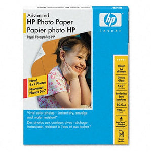 HEWLETT PACKARD HP Advanced Gloss Photo Paper 5 x 7 in