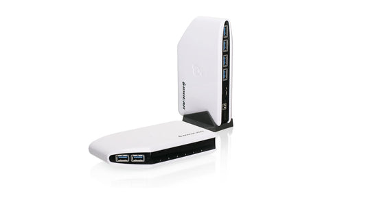 IOGEAR 6-Port Super-Speed USB 3.0 Hub with 25W Power Supply, GUH326