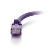 8ft Cat5e Purple Snagless Patch Cable