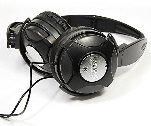 Zalman ZM-DS4F BLACK Dual Stereo Headphones 2 Way 4 Speaker System