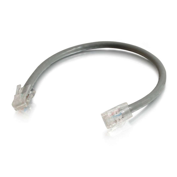 C2G 22010 Cat5e Cable - Non-Booted Unshielded Ethernet Network Patch Cable, Gray (15 Feet, 4.57 Meters)