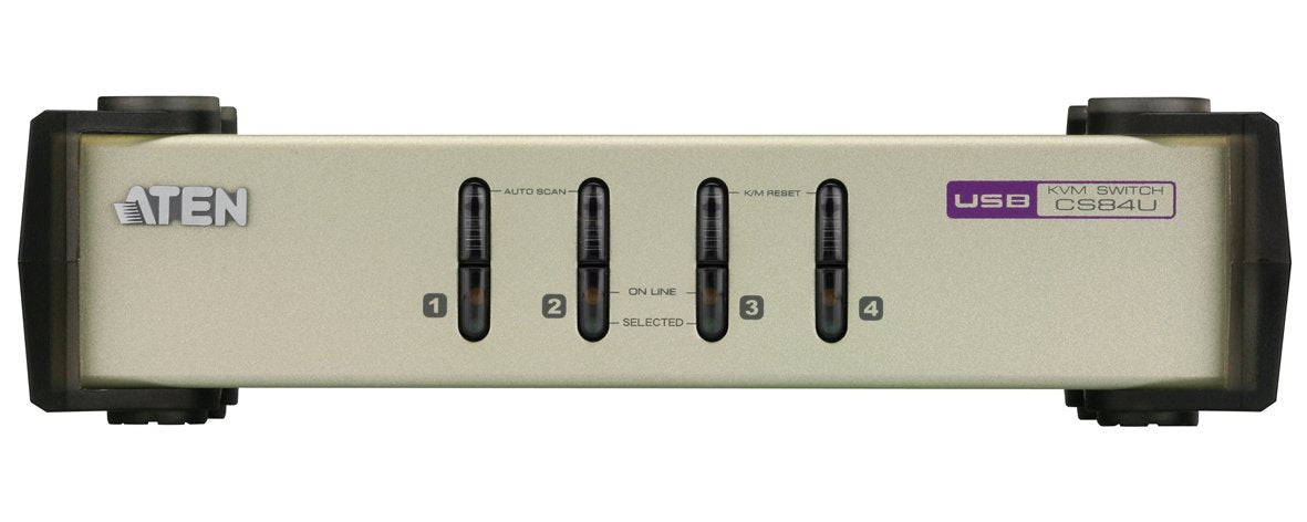 Aten Corp 4-Port USB-PS/2 KVM