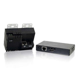 C2G 29218 4K UHD HDMI and VGA + Stereo Audio to HDMI HDBaseT over Cat5 Extender Kit, TAA Compliant