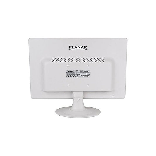Pll2210mw-Wh 22in White Wide Led with Analog, Dvi-D, Speakers, Dc Power
