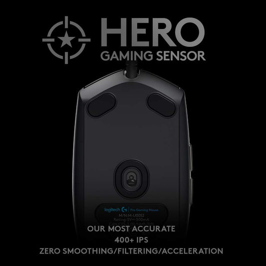 Logitech Pro Hero Gaming Mouse (910-005439)
