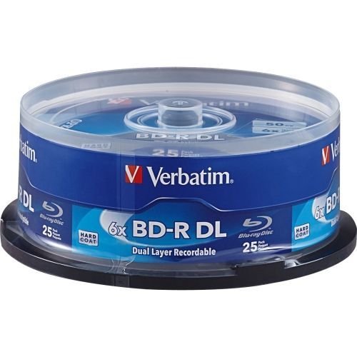 Bd-R Dl 50Gb 6X Surface - 25Pk Spindle