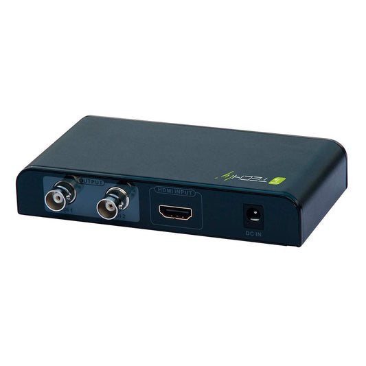 TECHly IDATA SPDIF-4 HDMI to Composite AV Converter with Audio, Black