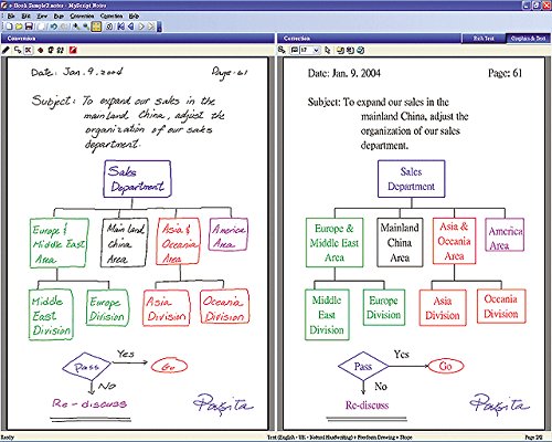 DigiMemo Handwriting Recognition Software