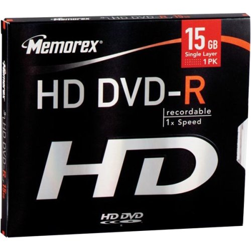 Memorex 15GB High Definition HD-DVD 1x Write Once (32025503)