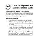SIIG (JU-EP0012-S1) USB to ExpressCard