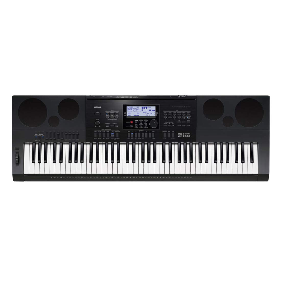 Casio WK7600 76-Key Workstation Keyboard with Power Supply