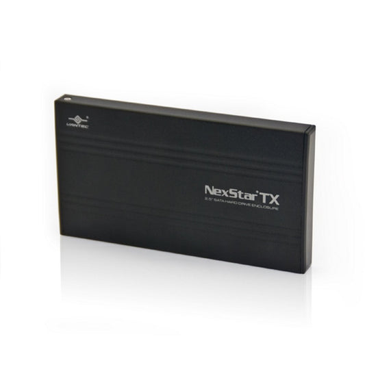 Vantec Nexstar 2.5-Inch Tx Sata to USB 2.0 External Hard Drive Enclosure NST-210S2-BK