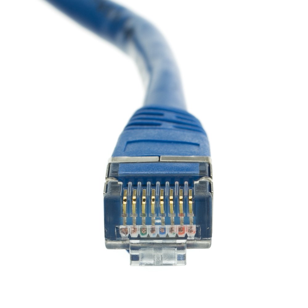 Tripp Lite Cat5e 350MHz Molded Patch Cable (RJ45 M/M) - Blue, 7-ft.(N002-007-BL)