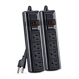 CyberPower CSB404 Surge Protector 4-Outlets 4-Ft Cord 600 Joules
