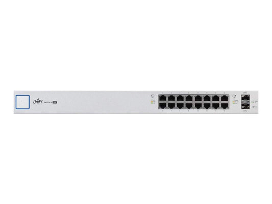 UBIQUITI US-16-150W Networks UniFi Managed PoE Plus 16-Port Gigabit Switch with SFP (150W)