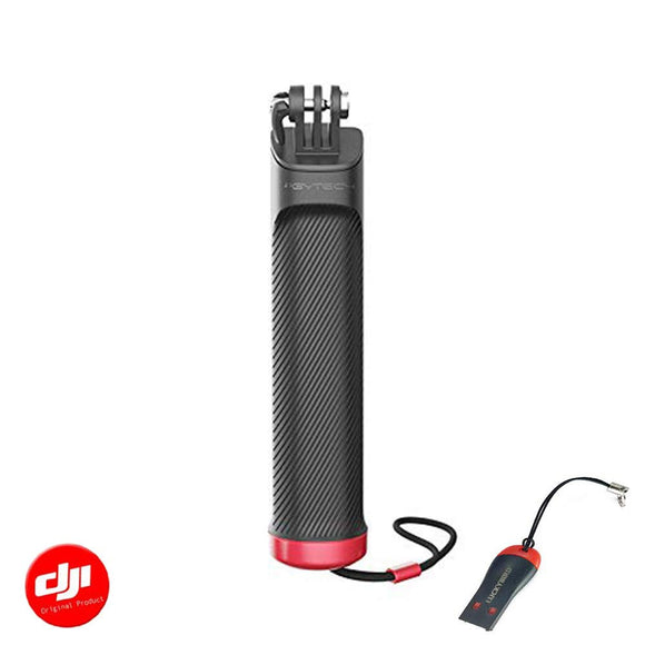 PGYTECH Action Camera Floating Hand Grip for OSMO Pocket/OSMO Action/Gopro Series Action Cameras with Luckybird UDB Reader