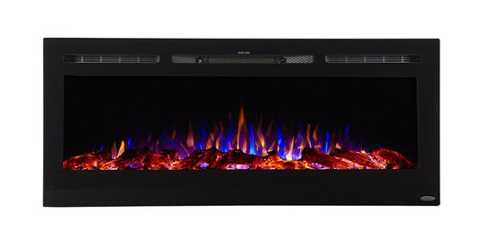 Touchstone Sideline Recessed Mounted Electric Fireplaces
