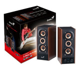 Genius 50 Watt Three-way Hi-Fi Wood Speakers (SP-HF1800A)