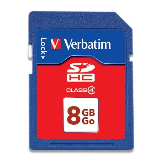 Verbatim SDHC Card Class 4 Flash Memory Card
