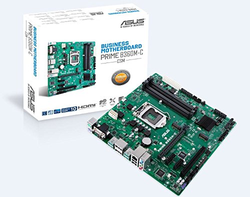 ASUS Prime B360M-C/CSM LGA1151 (300 Series) DDR4 DP HDMI VGA M.2 mATX Motherboard