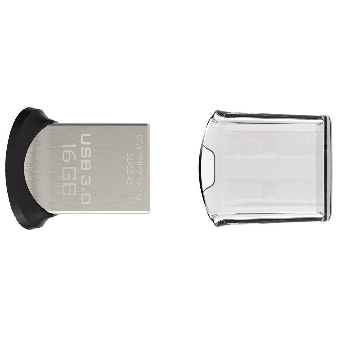 SanDisk Ultra Fit™ CZ43 16GB USB 3.0 Low-Profile Flash Drive Up to 130MB/s Read- SDCZ43-016G-G46