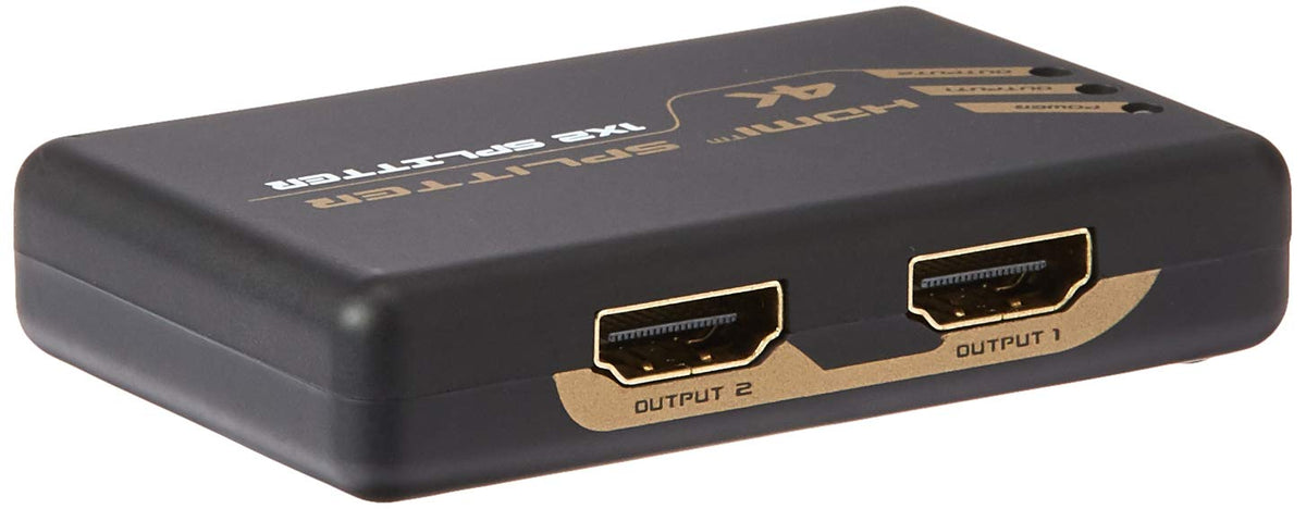 ALURATEK 615104250741Aluratek 4K 1X2 HDMI Video Splitter,Support 3D for Amazon Fire TV, Chromecast, Apple TV, DVR, PC and HDMI displays Including HDTV and Projector