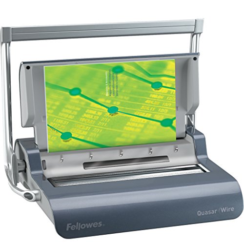 Fellowes Quasar Manual Wire Binding Machine (5217401)