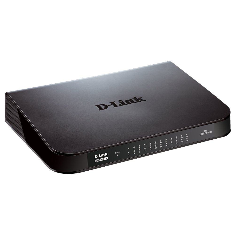 D-Link 24-Port Gigabit Unmanaged Desktop Switch (DGS-1024A)