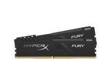 HyperX Fury 32GB 2666MHz DDR4 CL16 DIMM (Kit of 2)  Black